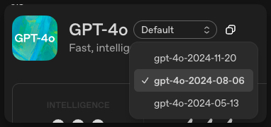 OpenAI Model Releases