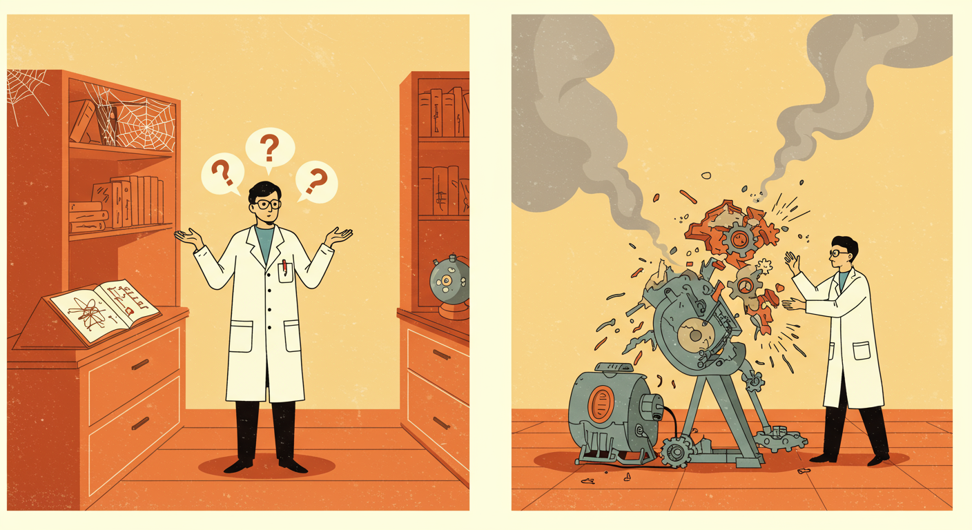 Two types of AI hallucinations: ignorance-based from missing data and logic-based from flawed reasoning