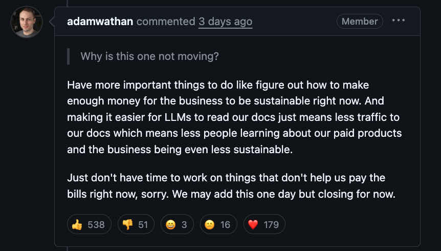 Tailwind announces layoffs as a direct result of AI search disruption