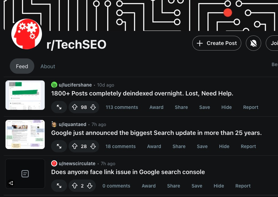 Reddit and AI search