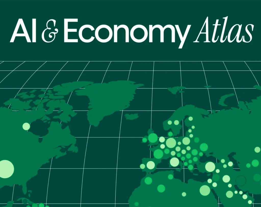 AI and Economy Atlas world map