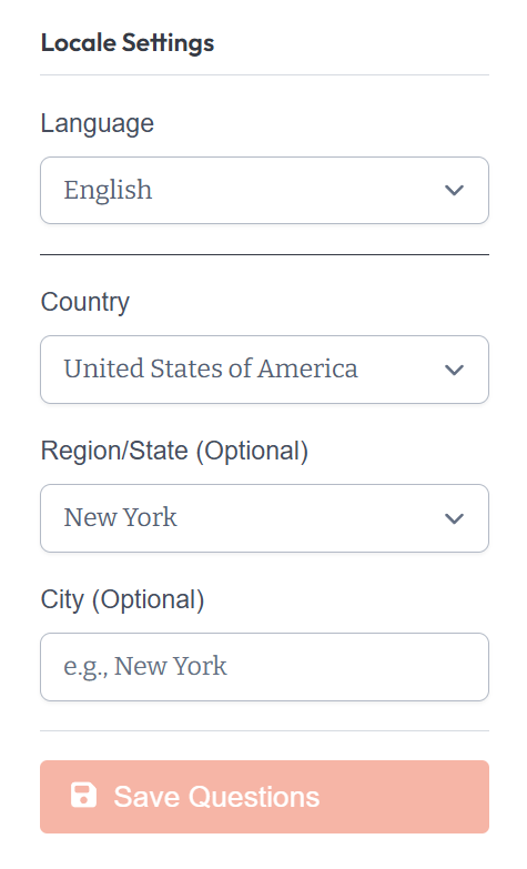 Location Targeting